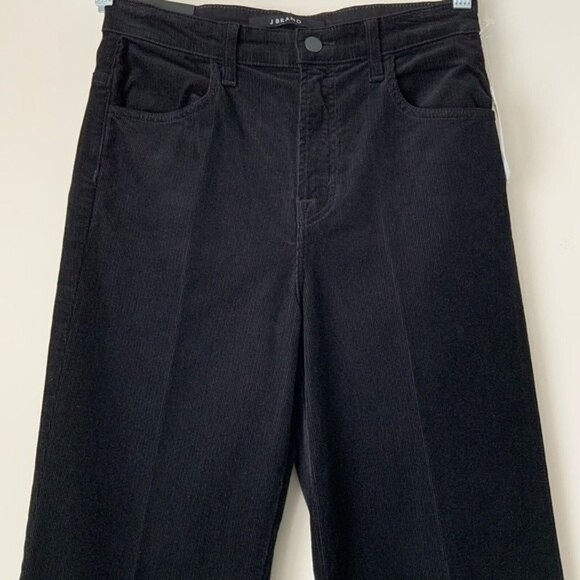 J Brand Joan Crop Super High-Rise Wide Straight Leg Jeans 25 - Picture 9 of 10